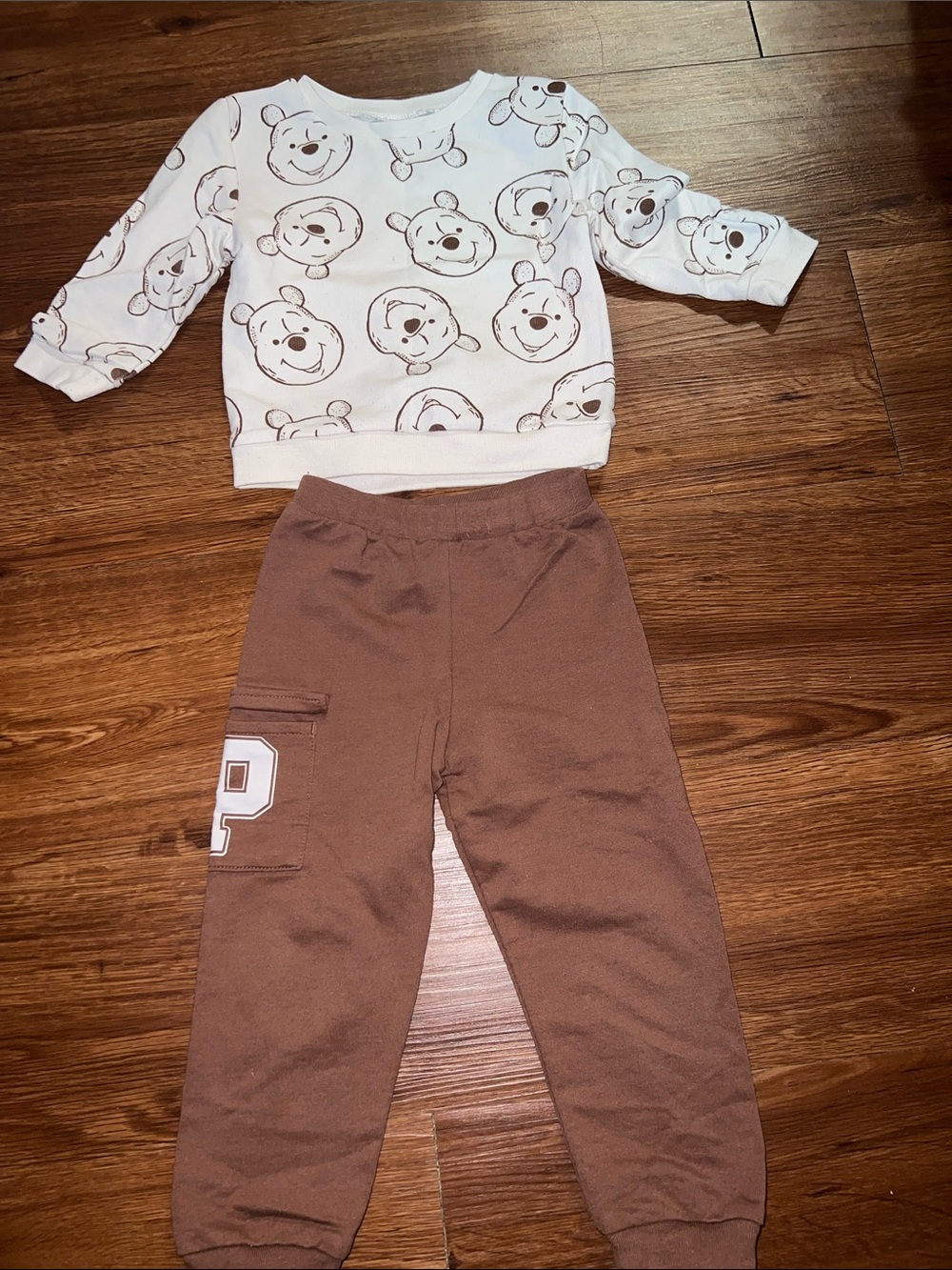 Disney Brown Kids Sweatpants Joggers